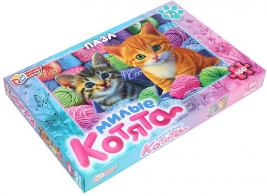 Пазл «Милые котята»