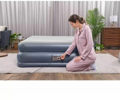 Кровать надувная со встроенным электронасосом «Quad Comfort» - Фото 6