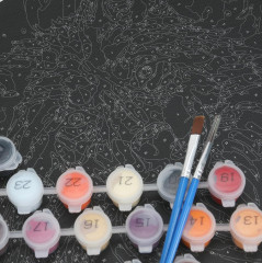 Картина по номерам «Волк» - Фото 2