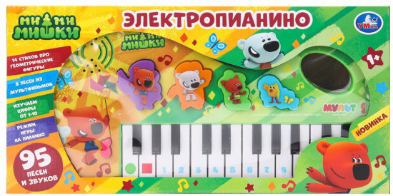 Электропианино музыкальное «Ми-ми-мишки»