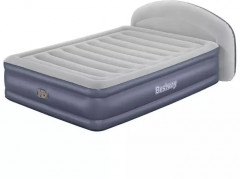 Кровать надувная со спинкой и встроенным электронасосом - Фото 1