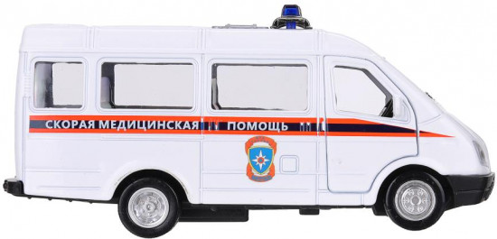 Модель металлическая «ГАЗ-3221 «ГАЗель. Скорая помощь»