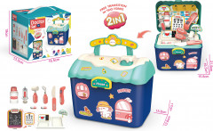 Набор доктора игровой с чемоданчиком 2 в 1 «Doctor set» - Фото 1