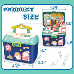 Набор доктора игровой с чемоданчиком 2 в 1 «Doctor set» - Фото 3