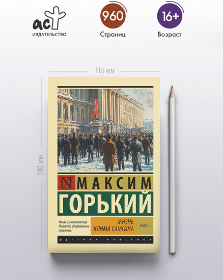 Жизнь Клима Самгина. В 2 книгах. Книга 2