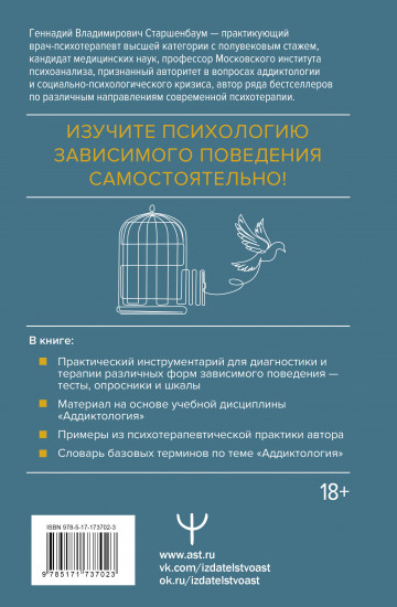 Аддиктология. Психология зависимого поведения. Учебное пособие. Диагностика. Терапия. Приемы. Примеры