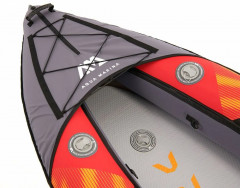 Каяк надувной одноместный с веслом - Фото 12