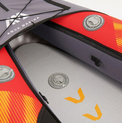 Каяк надувной одноместный с веслом - Фото 14