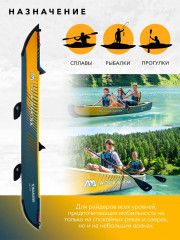 Каяк надувной одноместный - Фото 4