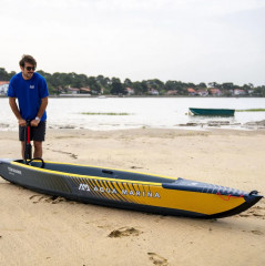 Каяк надувной одноместный - Фото 12