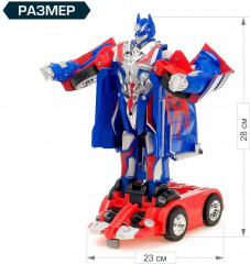Машина-трансформер на радиоуправлении «Оптимус прайм» - Фото 1