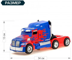 Машина-трансформер на радиоуправлении «Оптимус прайм» - Фото 2