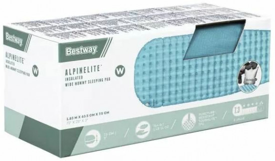 Коврик-каремат спальный надувной «Insulated Wide Mummy»