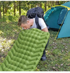 Коврик-каремат спальный надувной - Фото 5