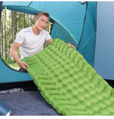 Коврик-каремат спальный надувной - Фото 6