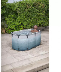 Купель каркасная с фильтр-насосом «Glacial dip Ice bath tub» - Фото 5