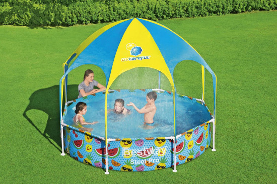 Бассейн каркасный с навесом «My First Pool»