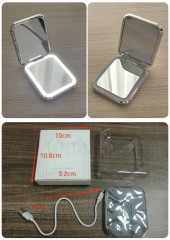 Зеркало складное с LED подсветкой - Фото 7