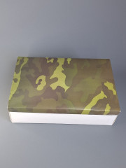 Подарочная коробка с лентой и наполнителем - Фото 1