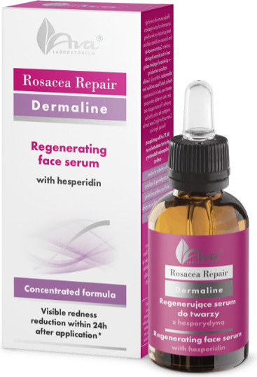 Регенерирующая сыворотка для лица с гесперидином от купероза «Rosacea Repair Regenerating Face Serum with Hesperidin»