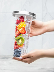 Диспенсер для холодных напитков с крышкой и краном на подставке «Glaskraft» - Фото 6