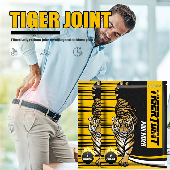 Обезболивающие пластыри для суставов и мышц «Tiger Joint»