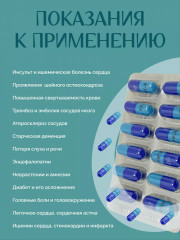 Бучанские капсулы для профилактики инсульта и ишемии «Наосиньтун» - Фото 2