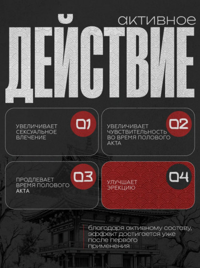 Препарат для повышения потенции «Мужская сила императора»