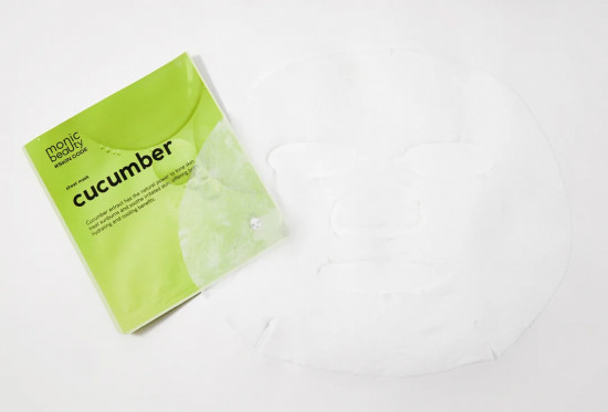 Маска для лица тканевая с экстрактом огурца «Cucumber»