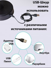 Лампа-ночник «Rose» - Фото 4