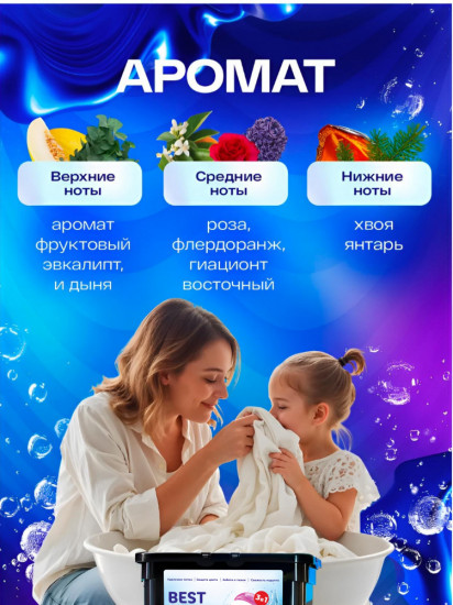 Капсулы для стирки «Best Goods»