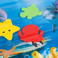 Акваковрик надувной развивающий «Дельфины» - Фото 2