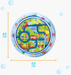 Акваковрик надувной развивающий «Транспорт» - Фото 1