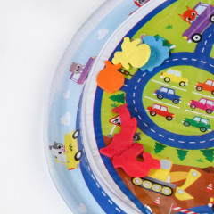 Акваковрик надувной развивающий «Транспорт» - Фото 2