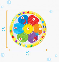 Акваковрик надувной развивающий «Цветик» - Фото 2
