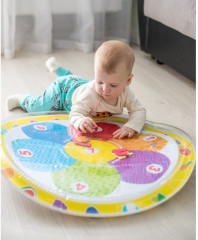 Акваковрик надувной развивающий «Цветик» - Фото 9