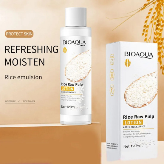 Лосьон для лица «Rice raw pulp lotion»
