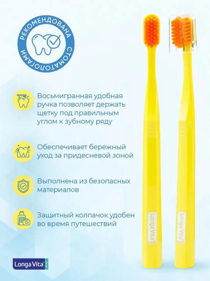 Зубная щетка «6580 щетинок»