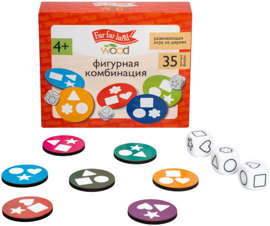 Игра развивающая «Фигурная комбинация»
