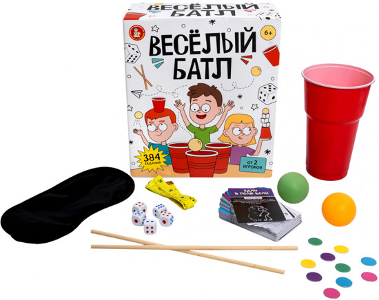 Игра настольная «Весёлый баттл»