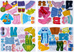 Игра магнитная «Одевашки. Модная девчонка. Большой показ мод» - Фото 4