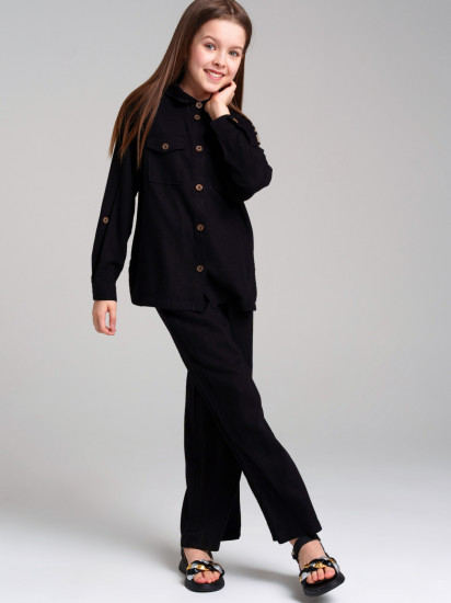 Брюки текстильные для девочек