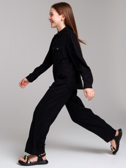 Брюки текстильные для девочек