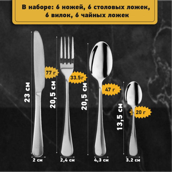 Набор столовых приборов