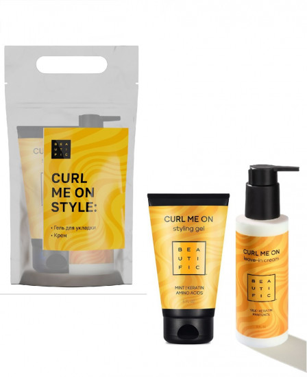 Набор для стайлинга кудрявых и вьющихся волос «Curl Me On Style»