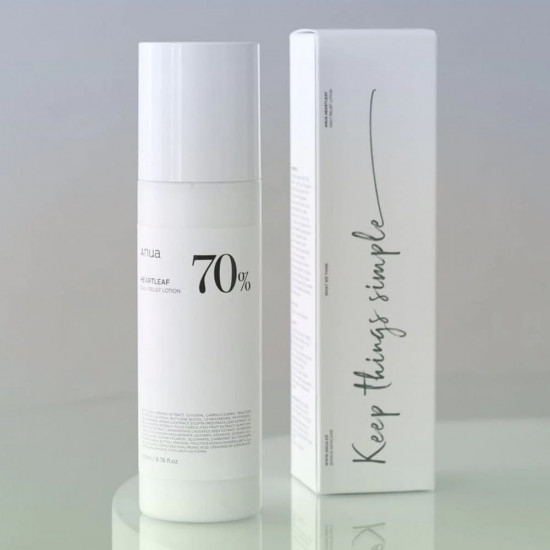 Лосьон для лица увлажняющий успокаивающий «Heartleaf 70% Daily Relief Lotion»
