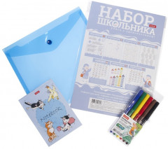 Набор канцелярских принадлежностей для школьника - Фото 7