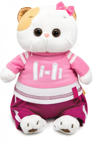 Игрушка мягкая «Кошечка Ли-Ли в костюме в стиле спорт-шик»