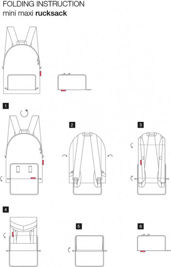 Рюкзак складной «Mini maxi»
