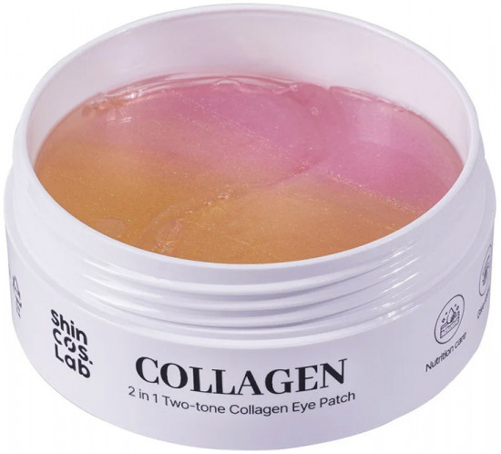 Гидрогелевые патчи для глаз с коллагеном и экстрактом граната «Two Tone Collagen Hydrogel Eye Patch»